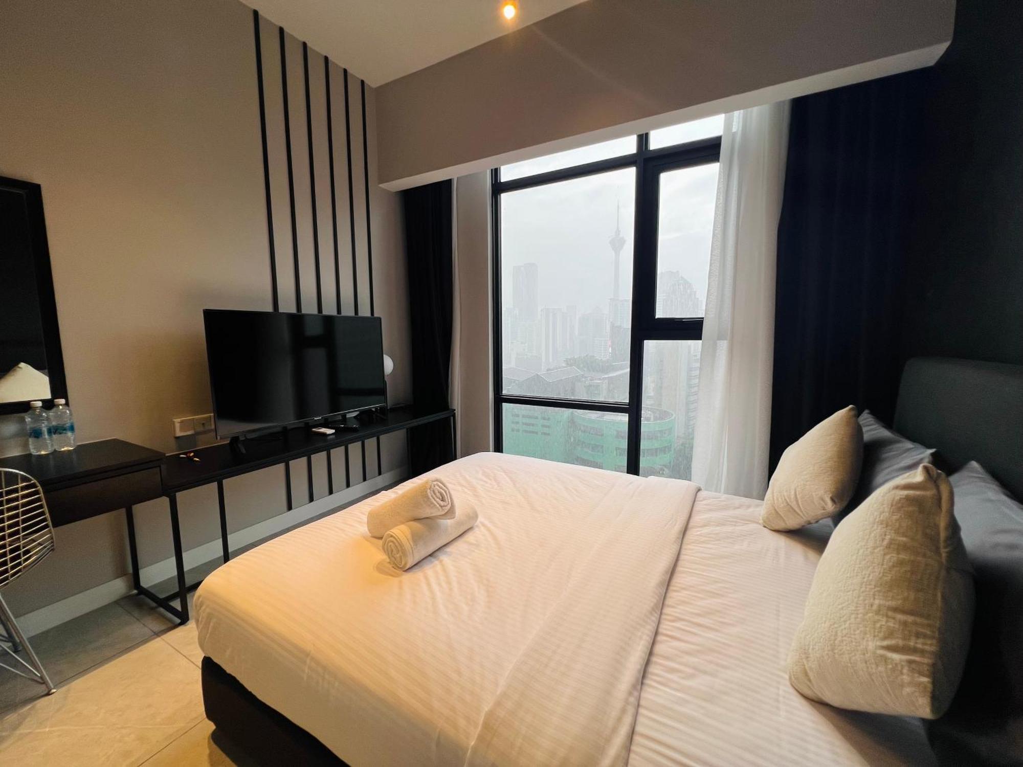 Popular Suites At Axon Residence Klcc クアラルンプール エクステリア 写真